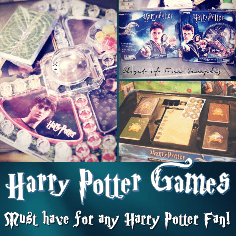 Bring Hogwarts Home with Pressman Harry Potter Games! #Review
