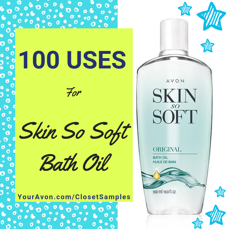 100+ Uses for SKIN-SO-SOFT Bath Oil.png