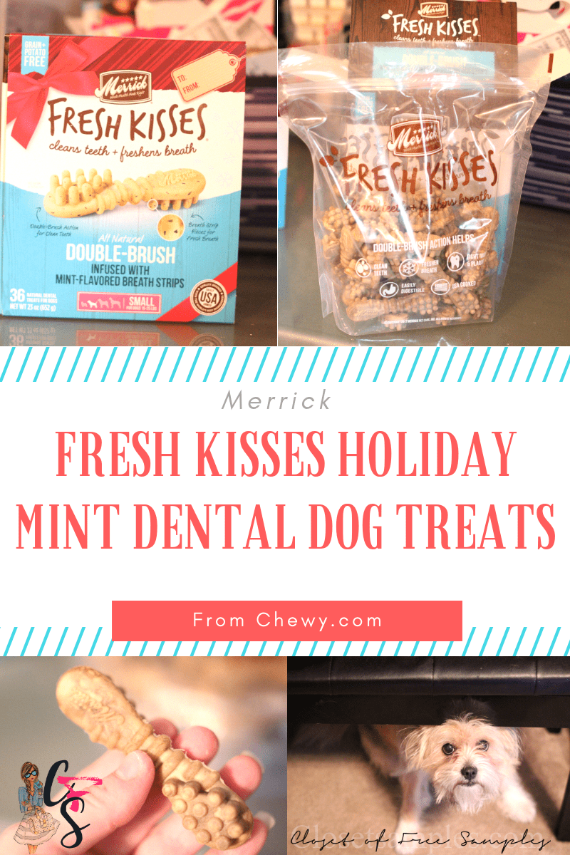 Merrick Fresh Kisses Holiday Mint Dental Dog Treats-chewy.png