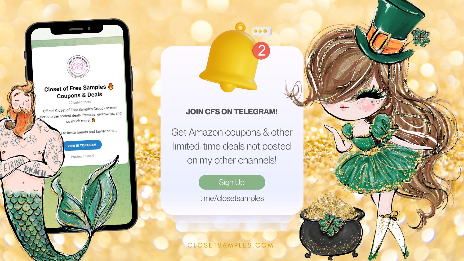 Get Amazon Deals Coupon Codes on my Telegram Channel Its FREE closetsamples