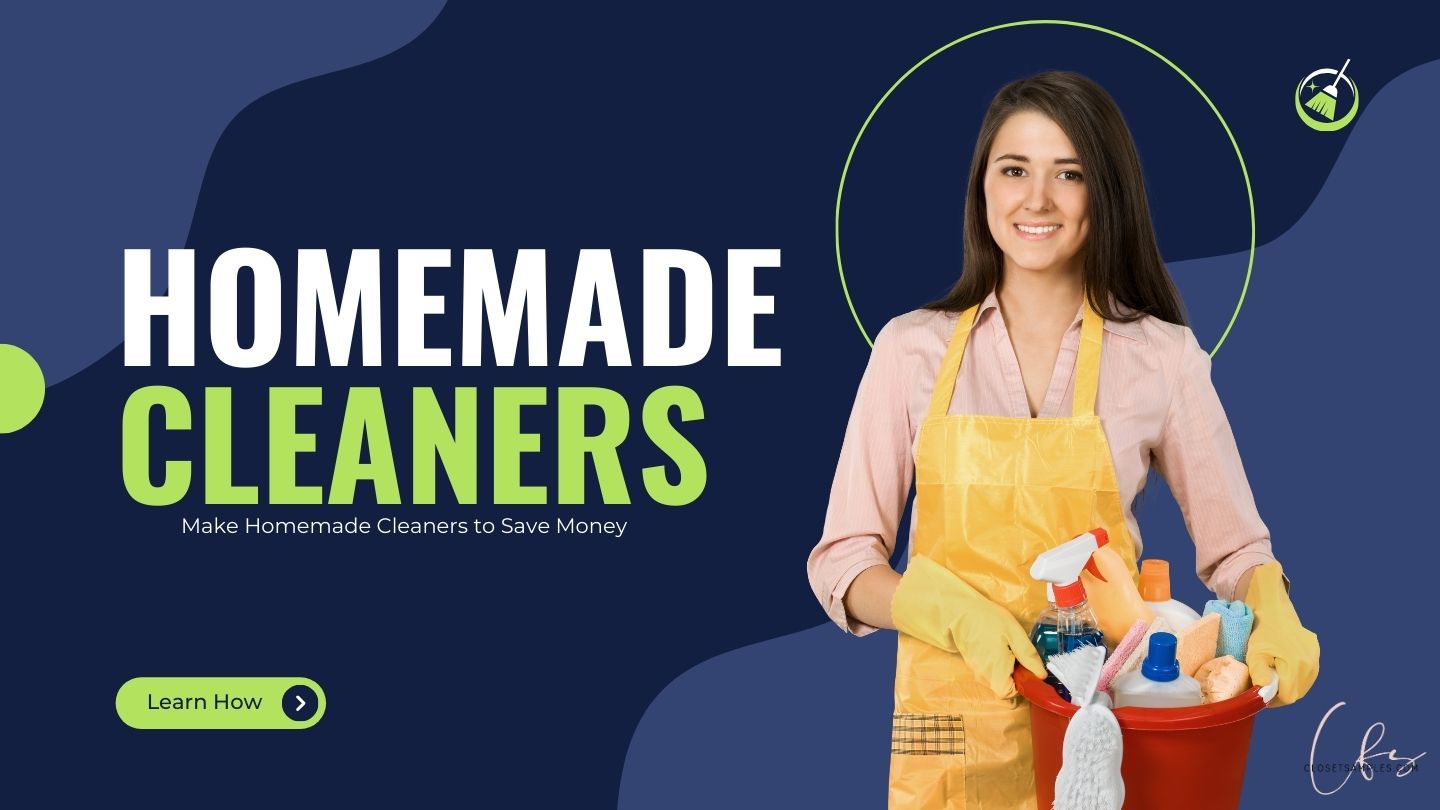 Make Homemade Cleaners to Save Money