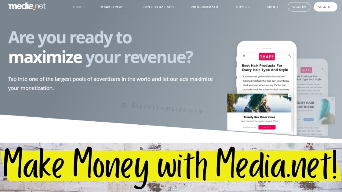 Bloggers and Web Site Owners can Make Money with Media.net
