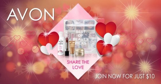 Join Avon For Only $10 And Share The Love – Limited Time Offer!