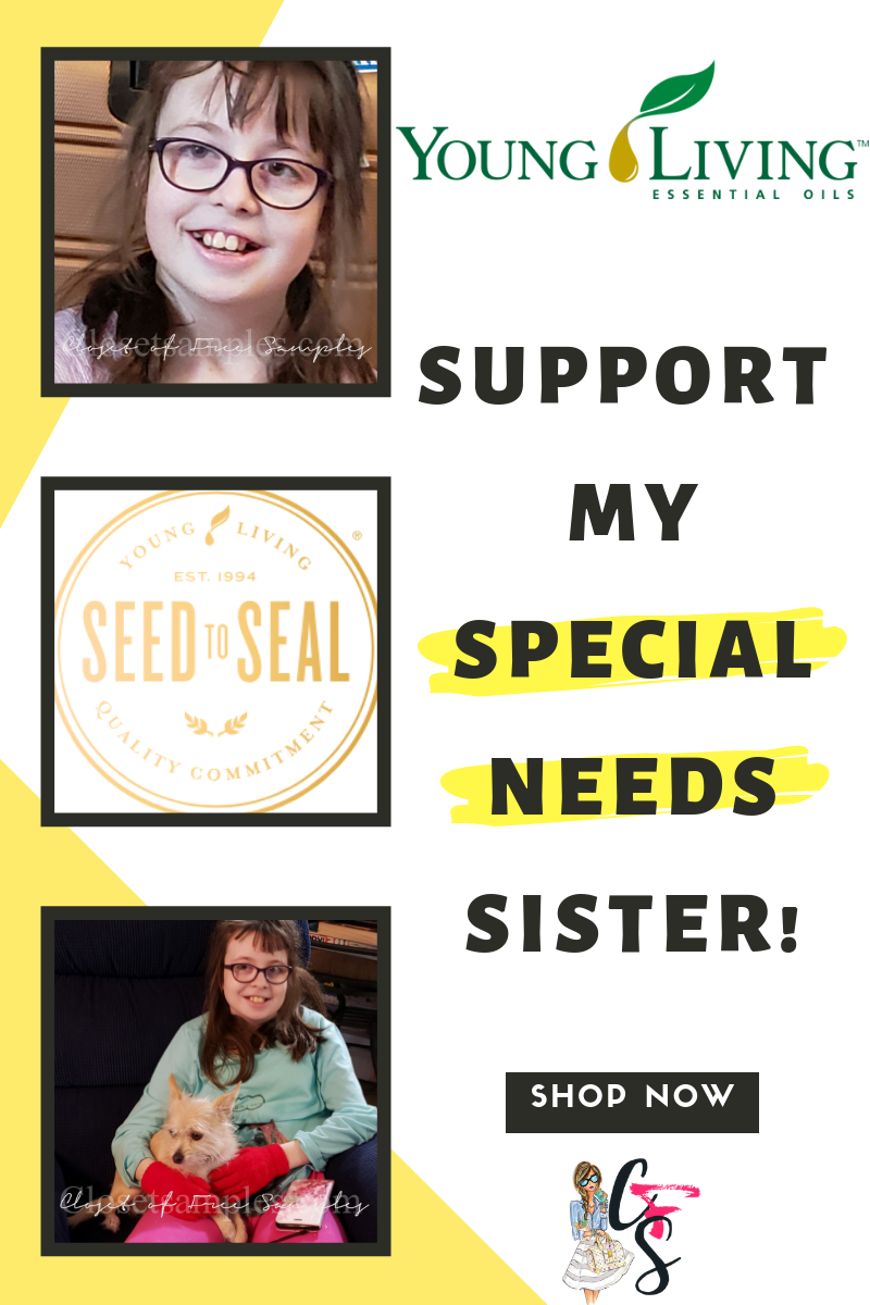 Support my mom and Special Needs sister with their Young Living Business!