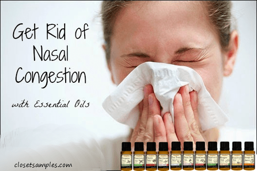 essential oils congestion