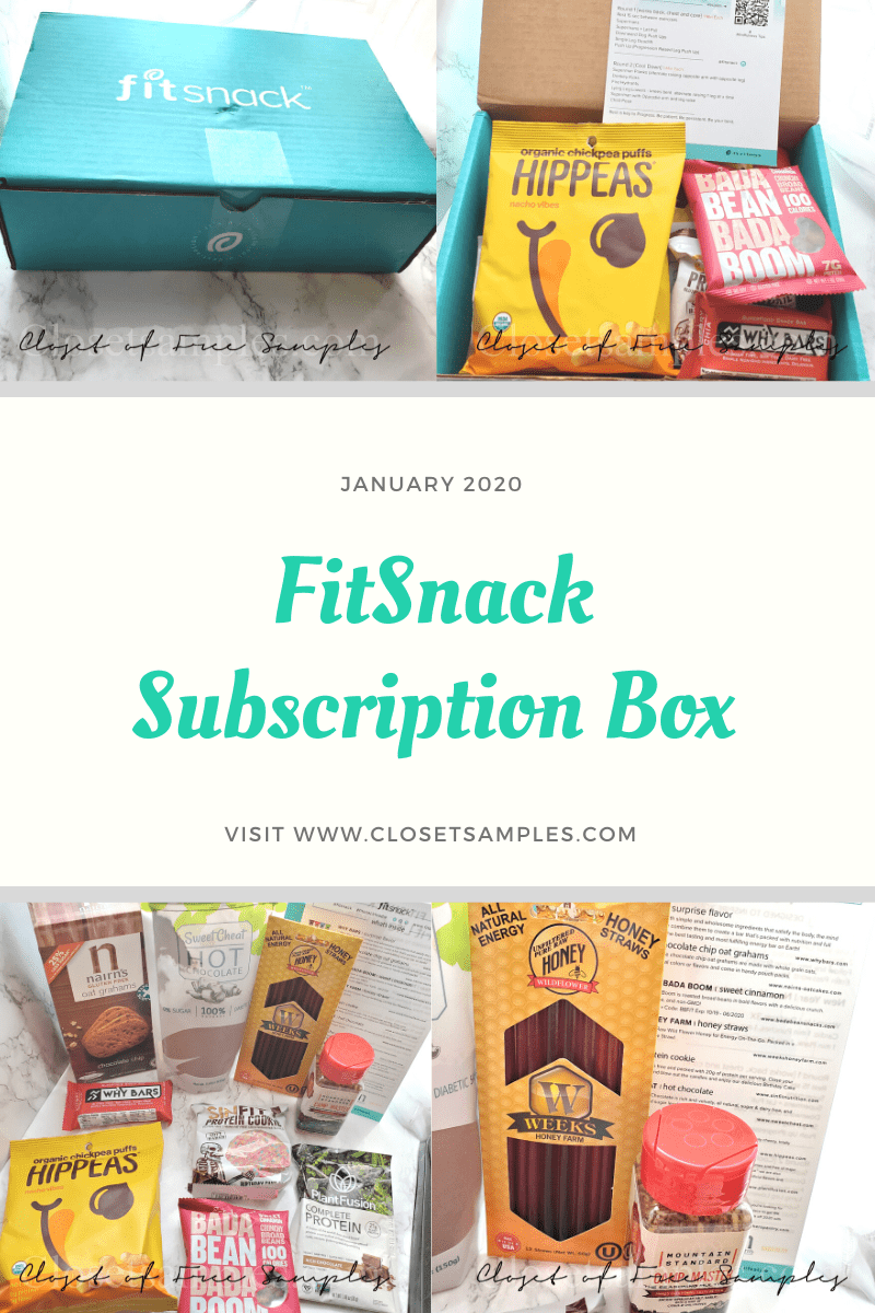 FitSnack Subscription Box - Ja...