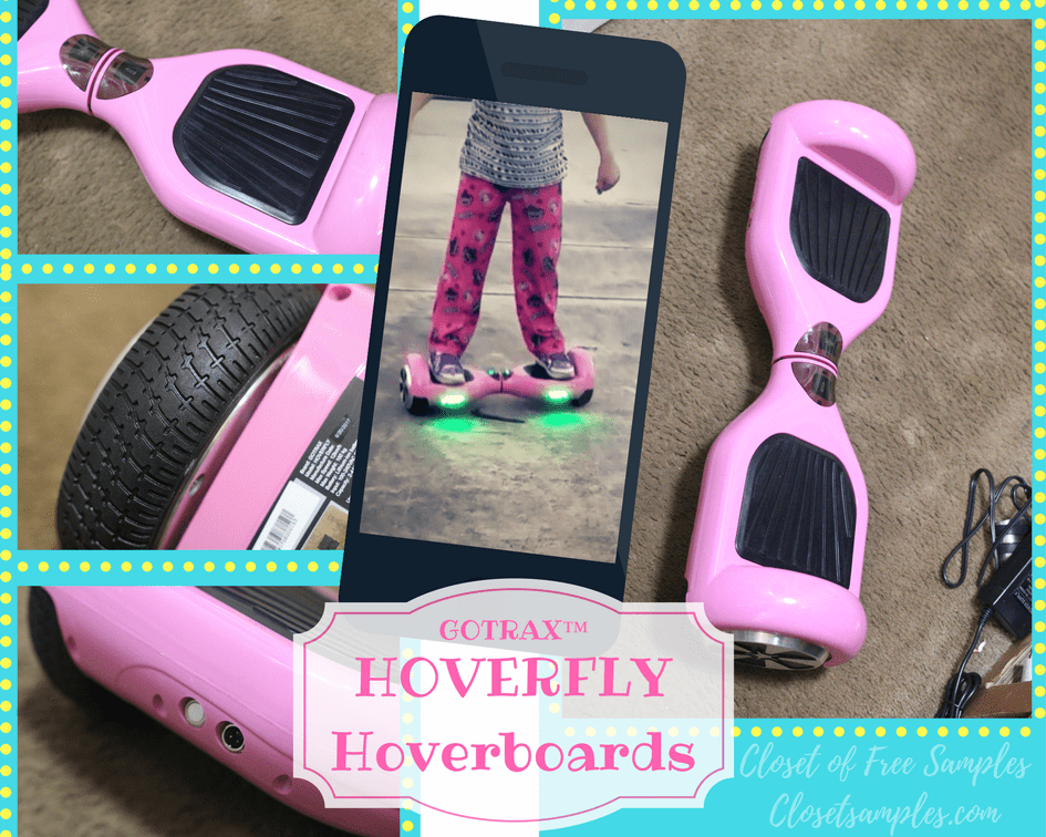 Holiday Gift Idea: GOTRAX™ HOVERFLY Hoverboards #Review