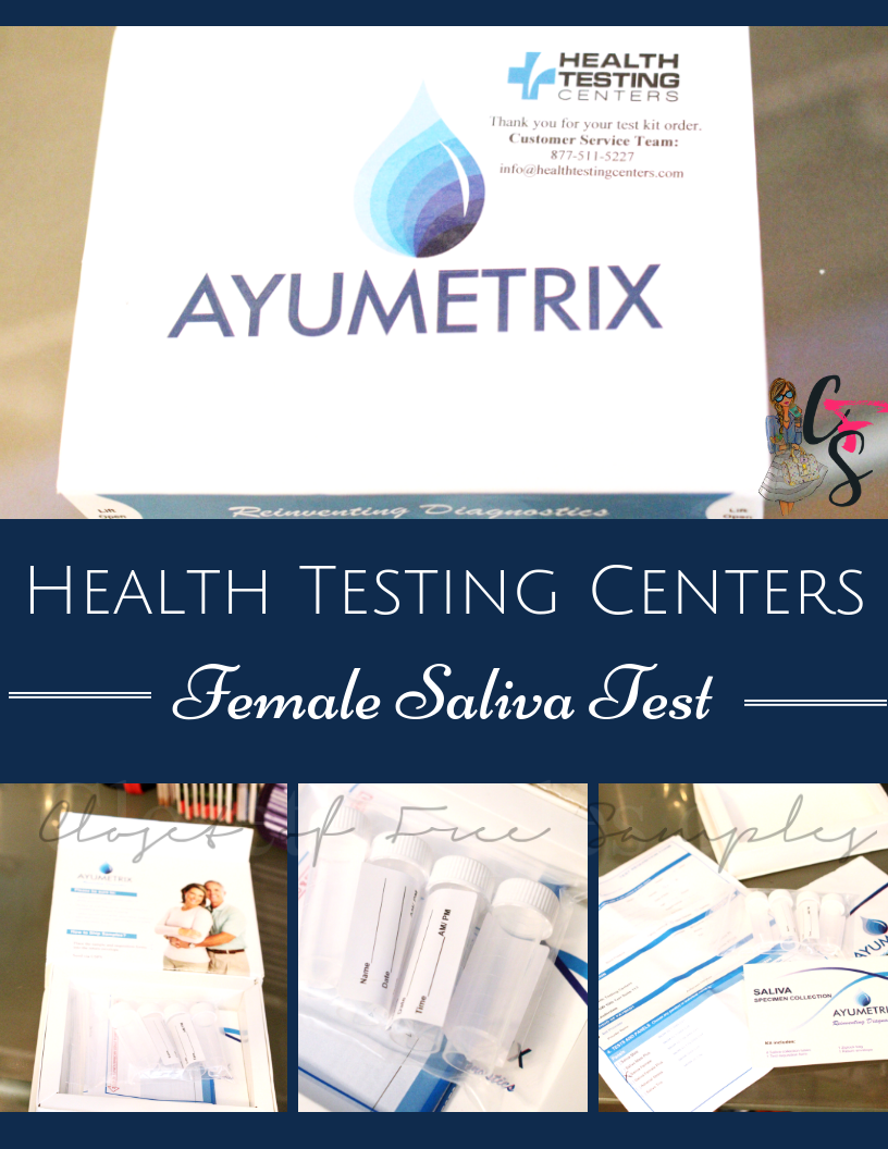 Female Saliva Test from Health Testing Centers #Review
