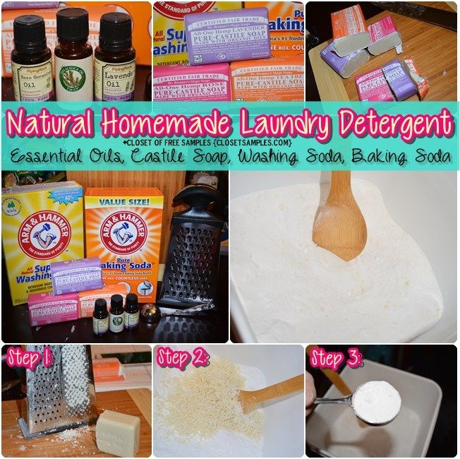 Make Homemade Organic Laundry Detergent that Actually WORKS!