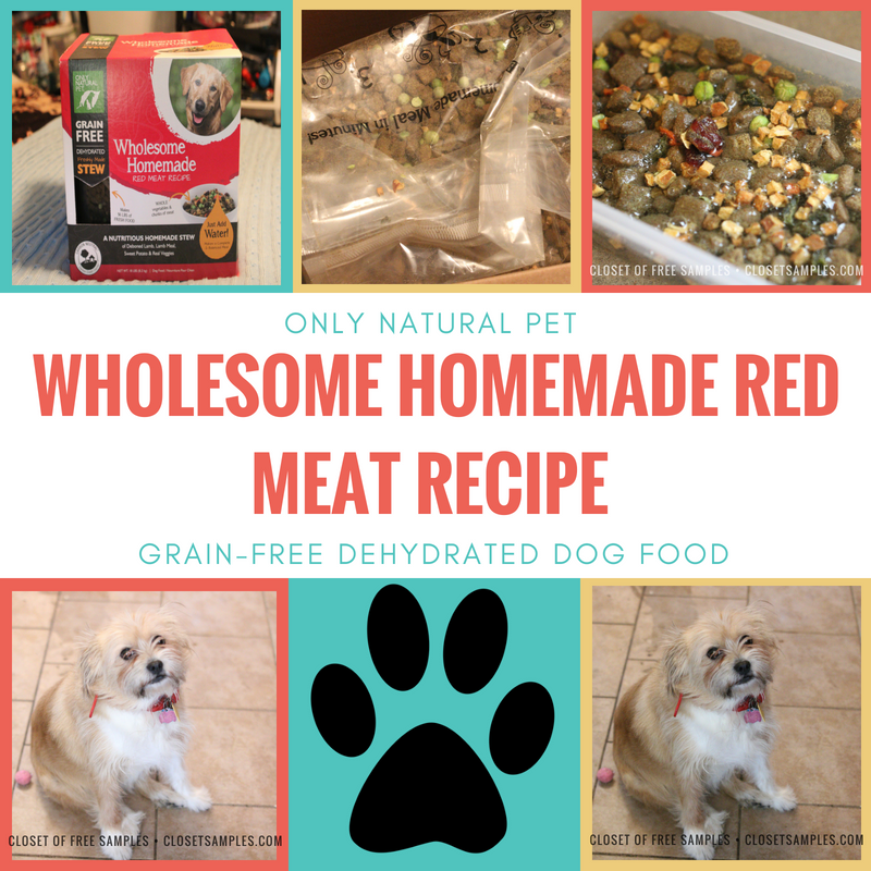 REVIEW: Only Natural Pet Wholesome Homemade Red Meat Recipe Grain-Free Dehydrated Dog Food from Chewy.com