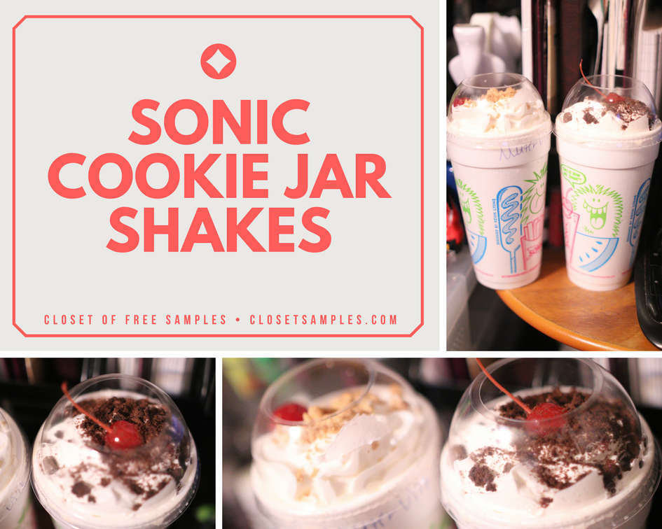 SONIC's New Cookie Jar Shakes.
