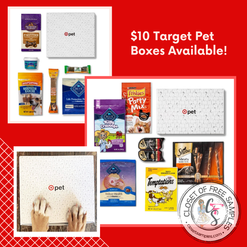 Target Pet Boxes Just $10!