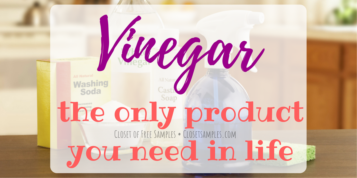 Vinegar, the only product you.