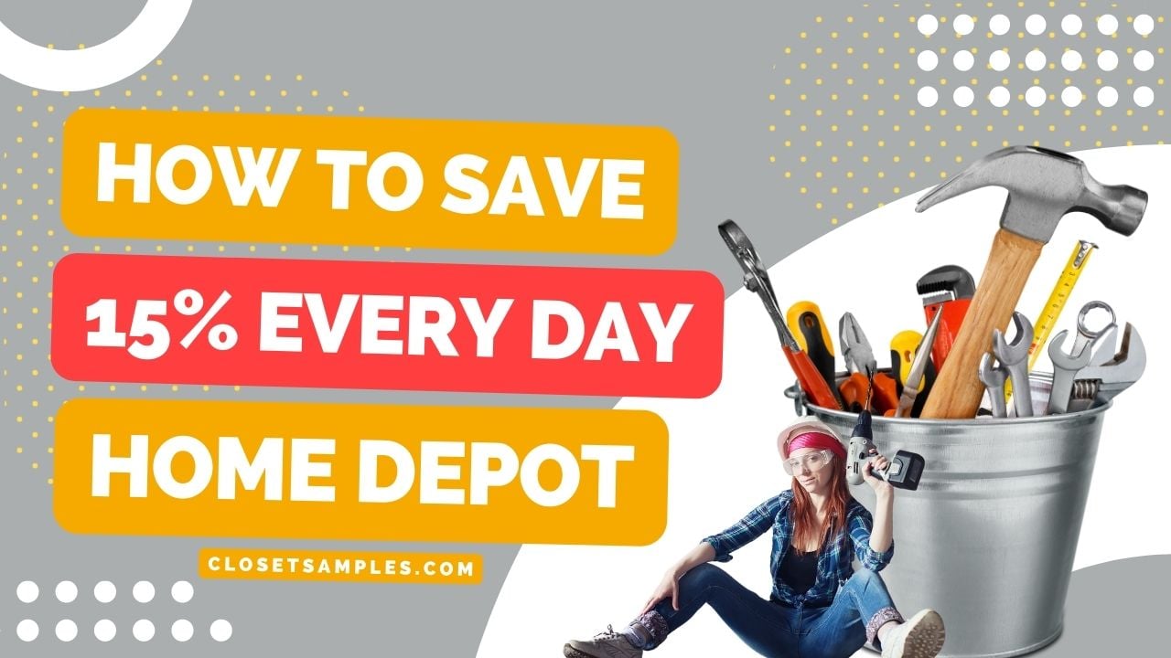 How to Save 15% Every Day at H...