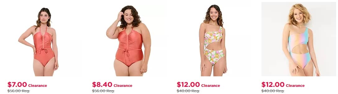 One Piece Swimsuits at Kohls closetsamples