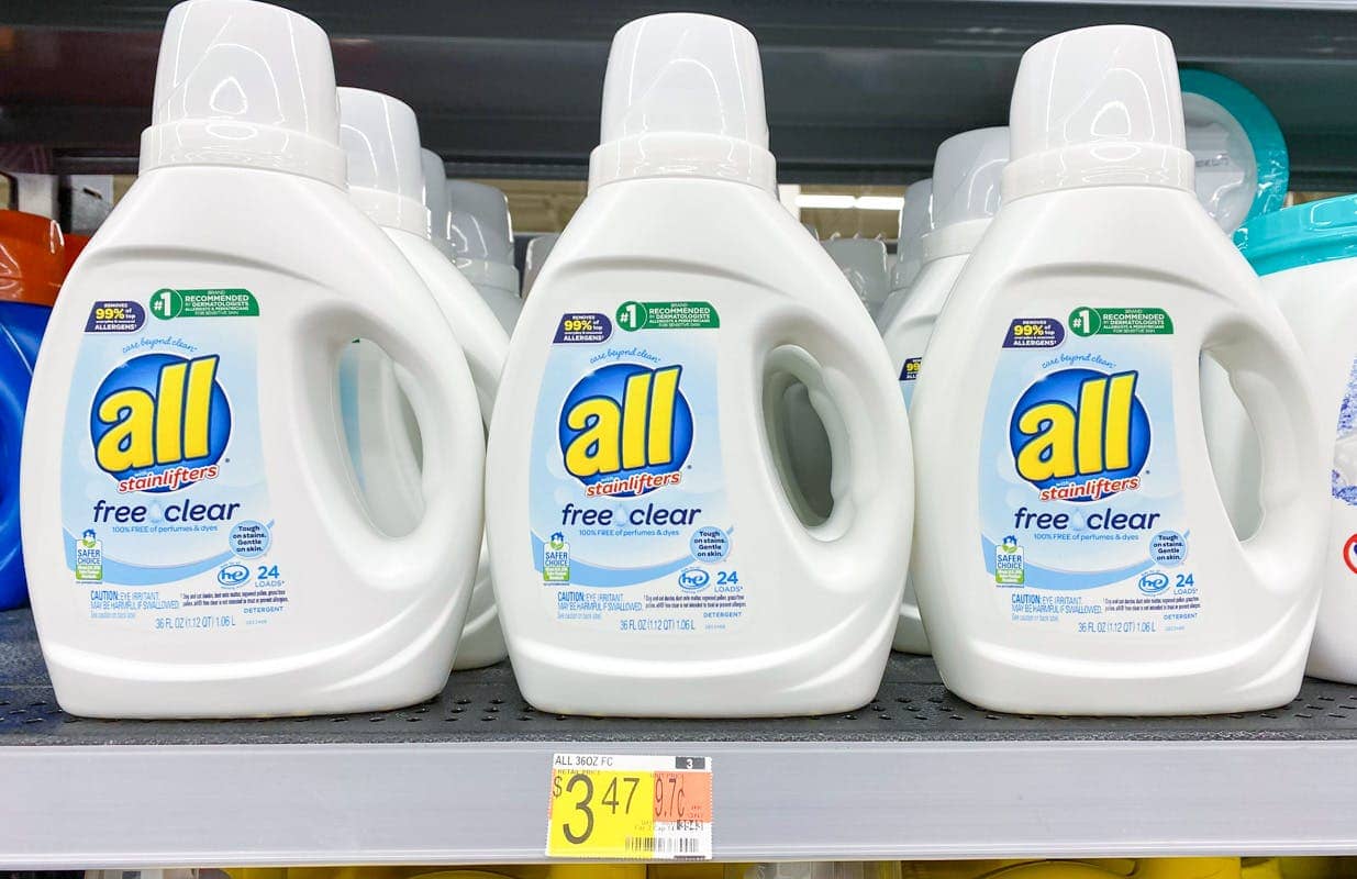 Stock Up on All Laundry Detergent — Only $0.24 at Walmart