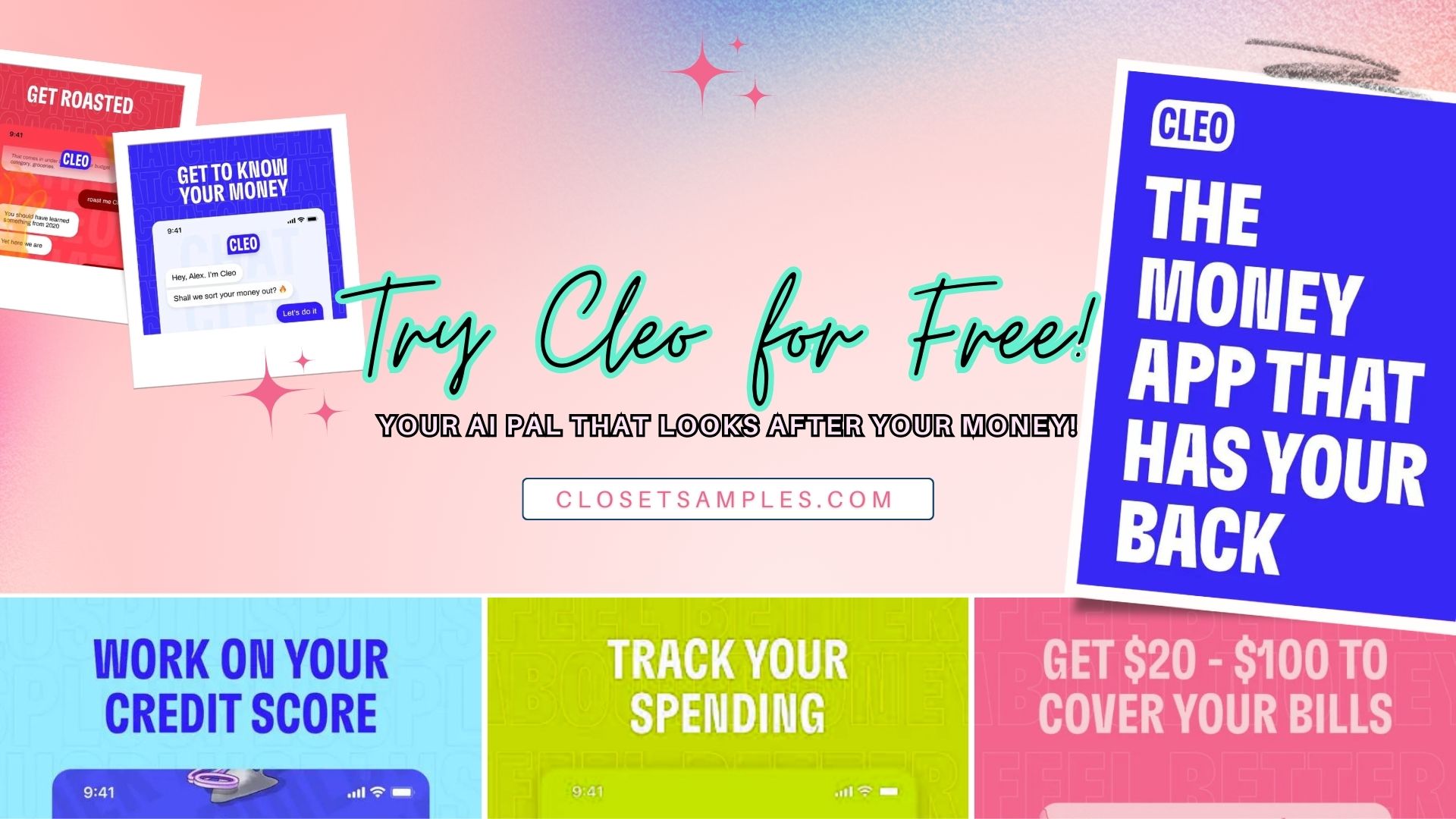 Try Cleo for FREE Your AI pal that looks after your money