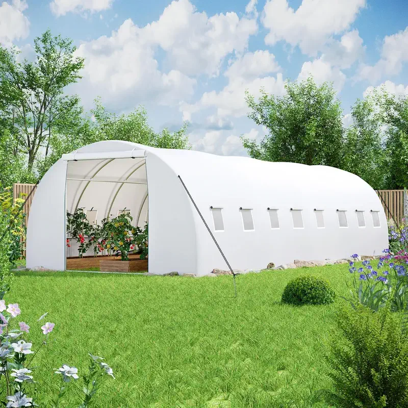 Yitahome 26ft Walk in Tunnel Greenhouse closetsamples