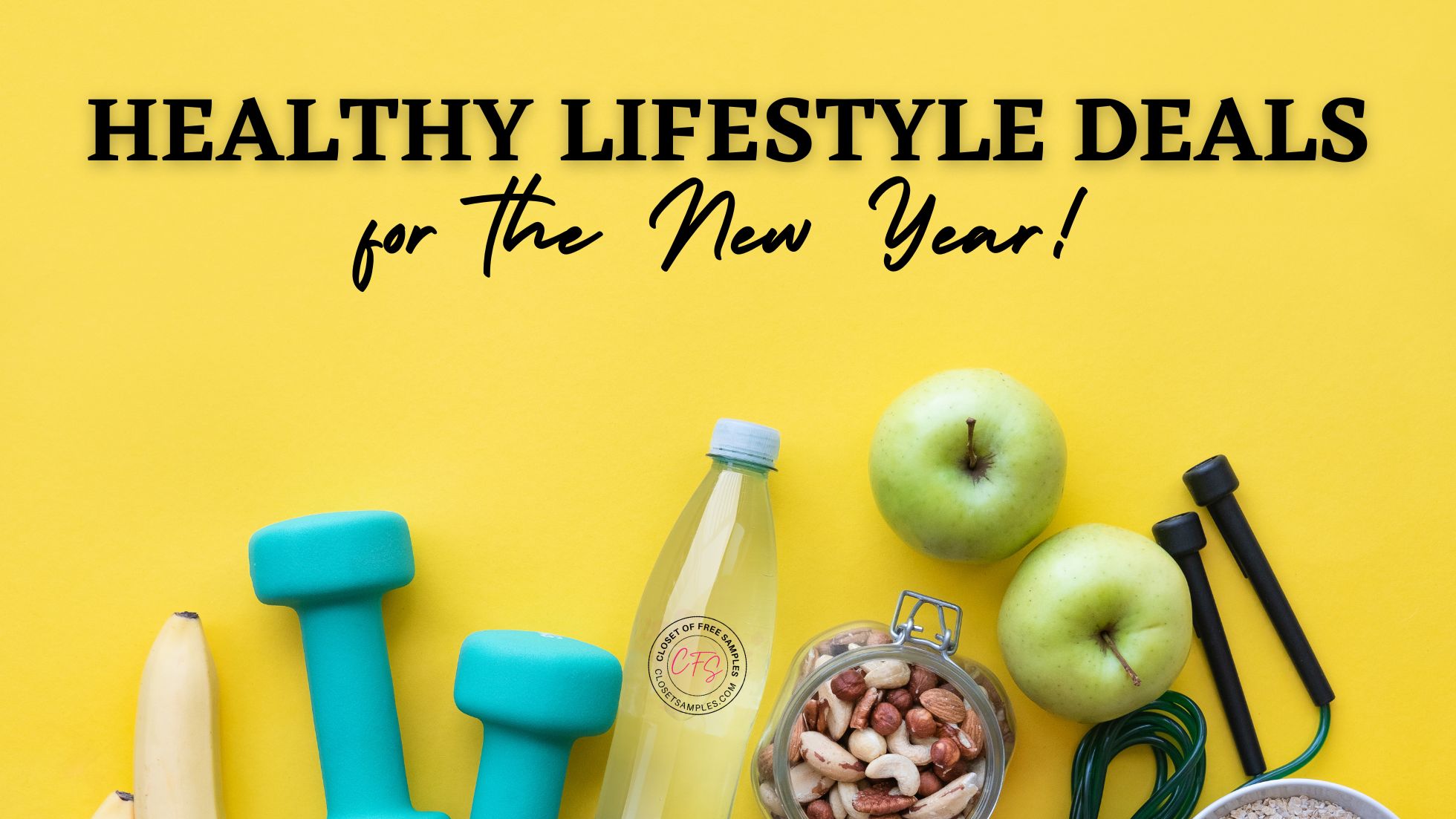 Healthy Lifestyle Deals for the New Year closetsamples