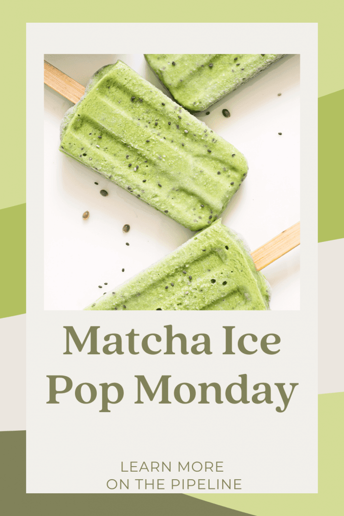 Matcha Ice Pop Recipe Closetsamples Pinterest
