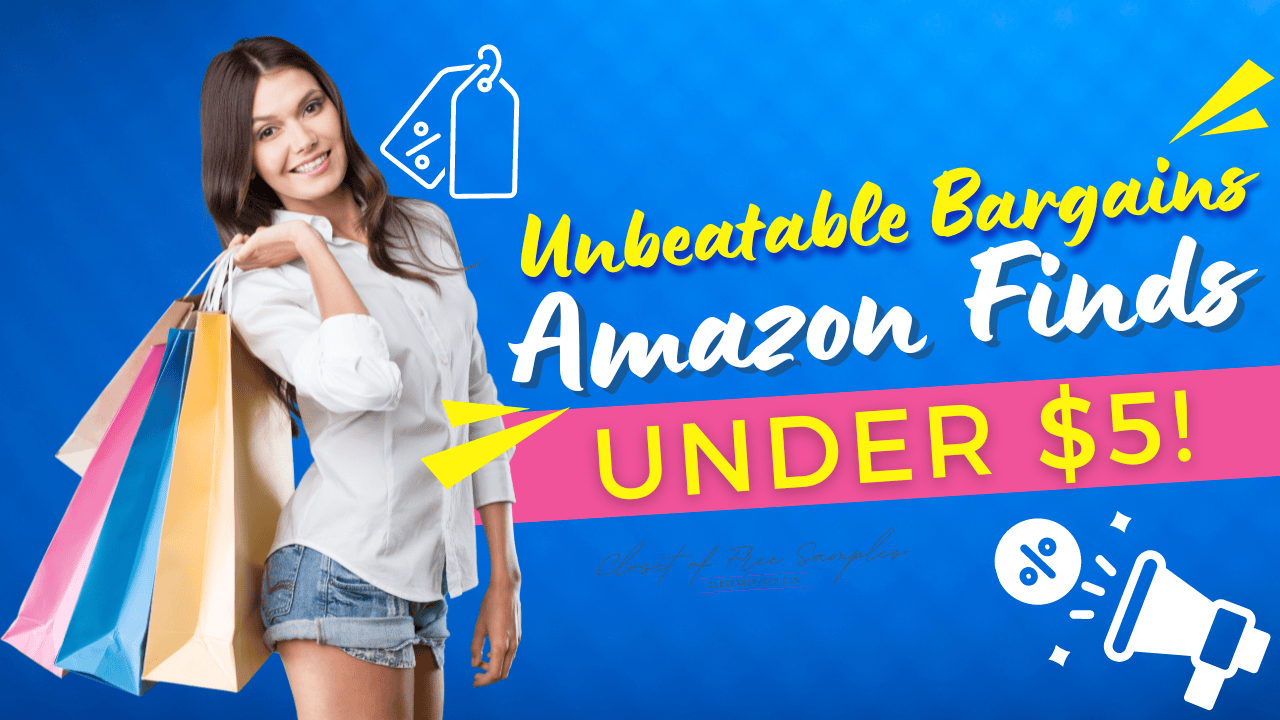 Unbeatable Bargains Amazon Finds for Under a5 closetsamples