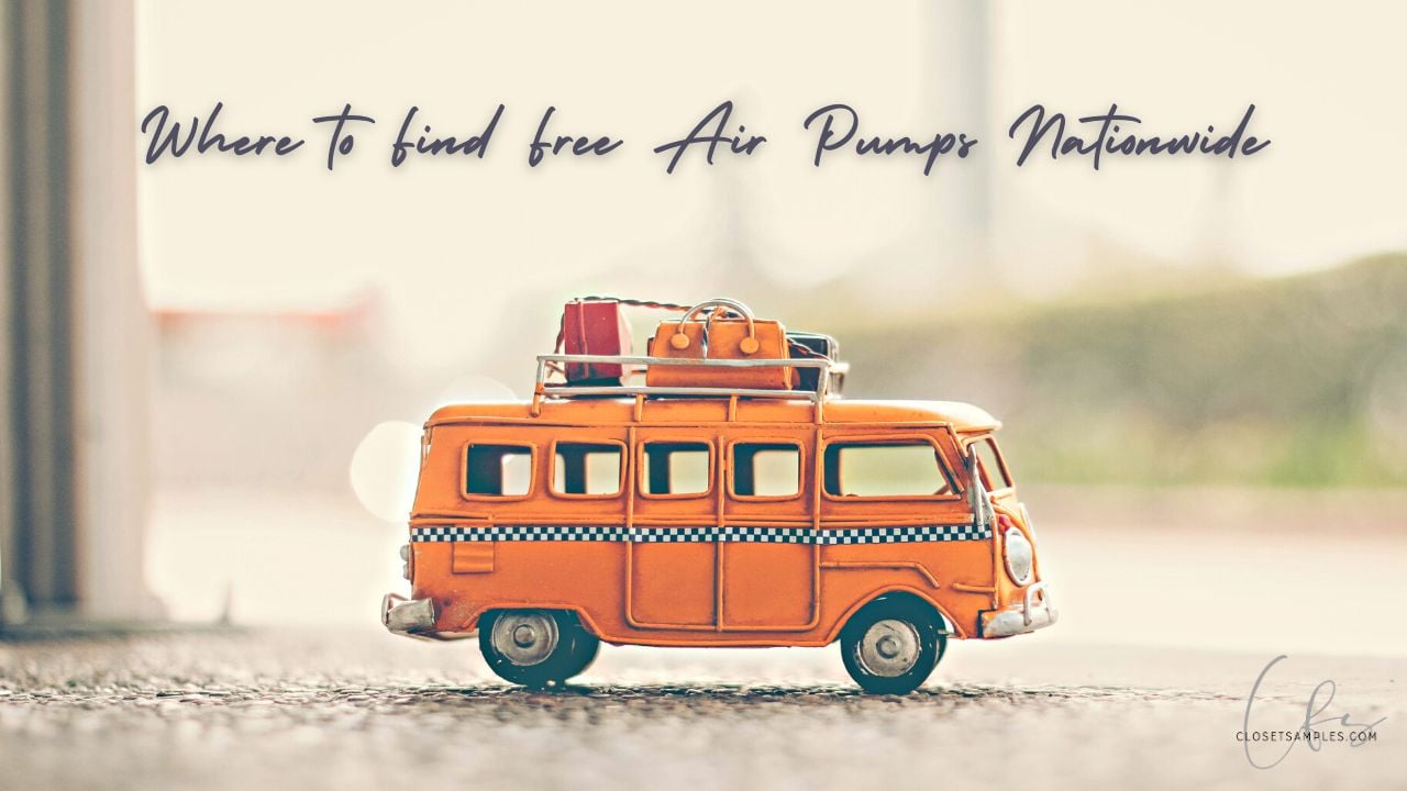 Where to Find FREE Air Pumps Nationwide closetsamples