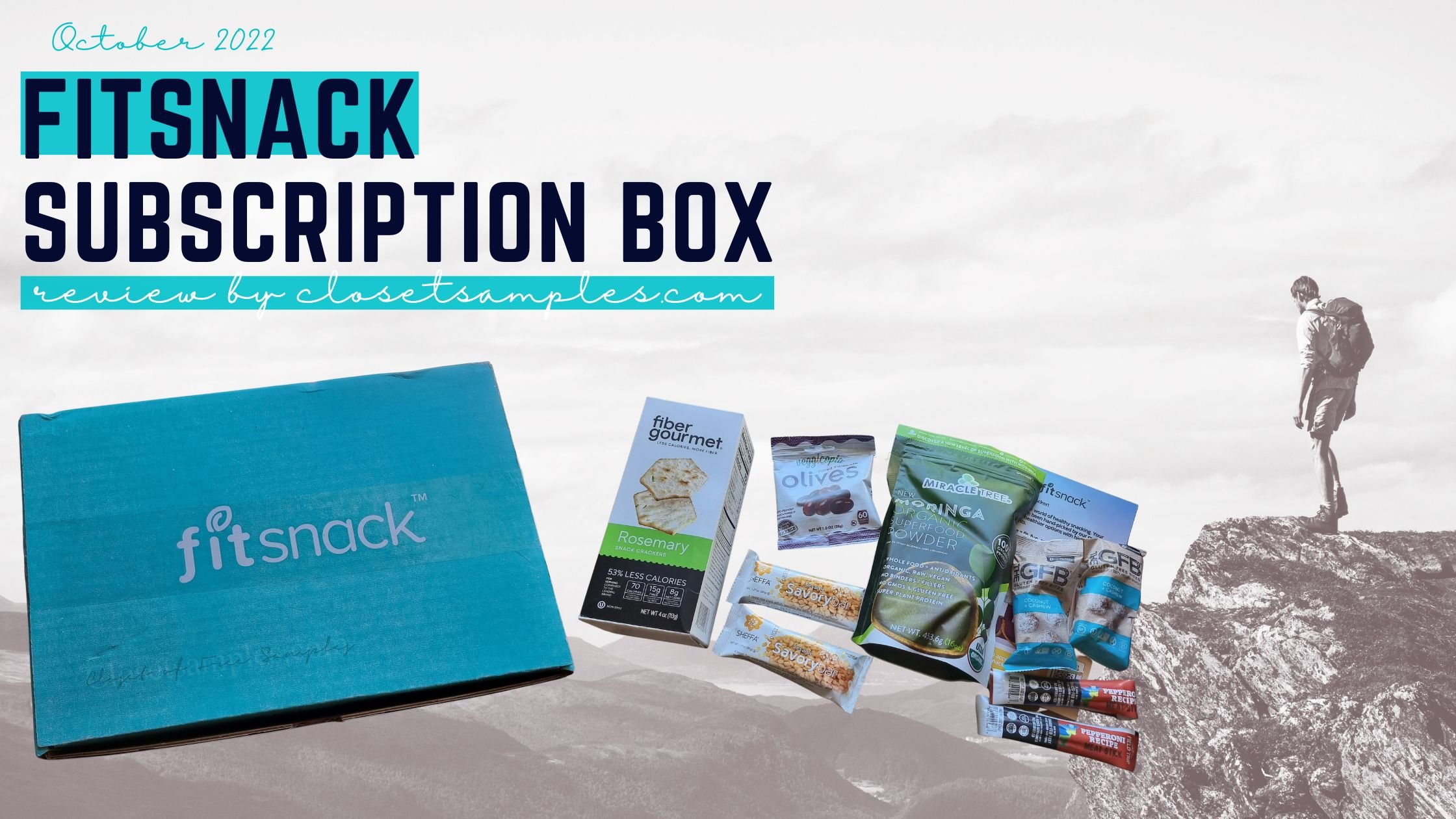 FitSnack Subscription Box october 2022 Review closetsamples