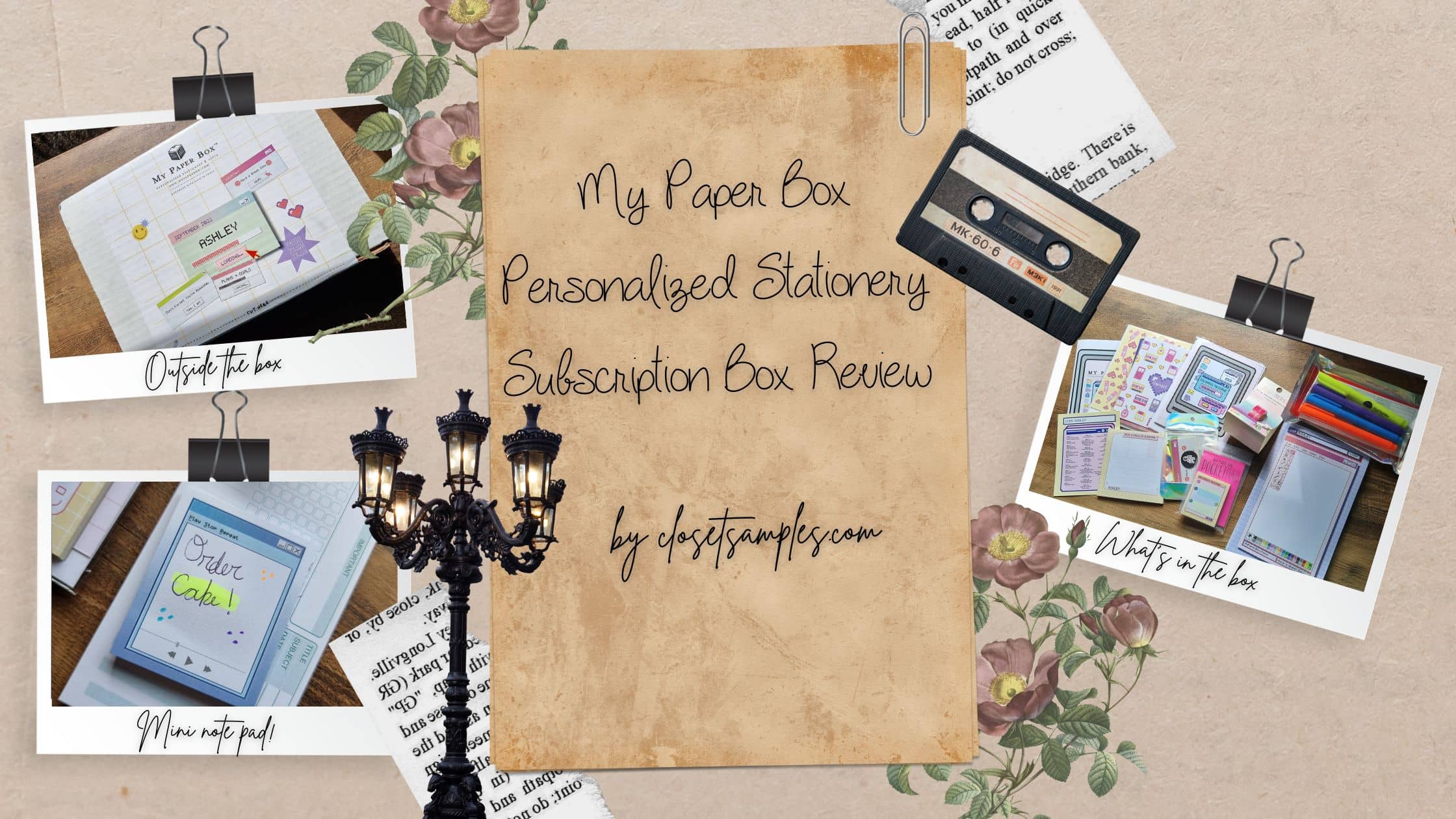 My Paper Box Personalized Stationery Subscription Box Review closetsamples