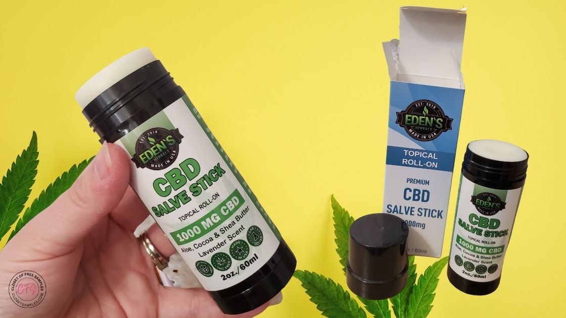 My first time trying edens herbals cbd products closetsamples 2