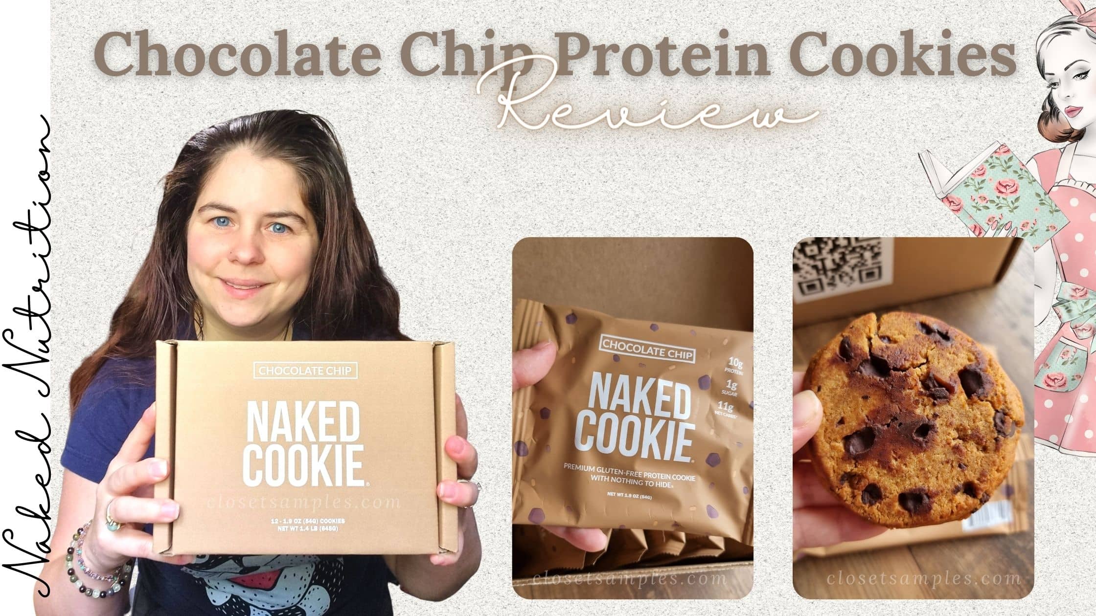 Naked Nutrition Chocolate Chip Protein Cookies Review Closetsamples