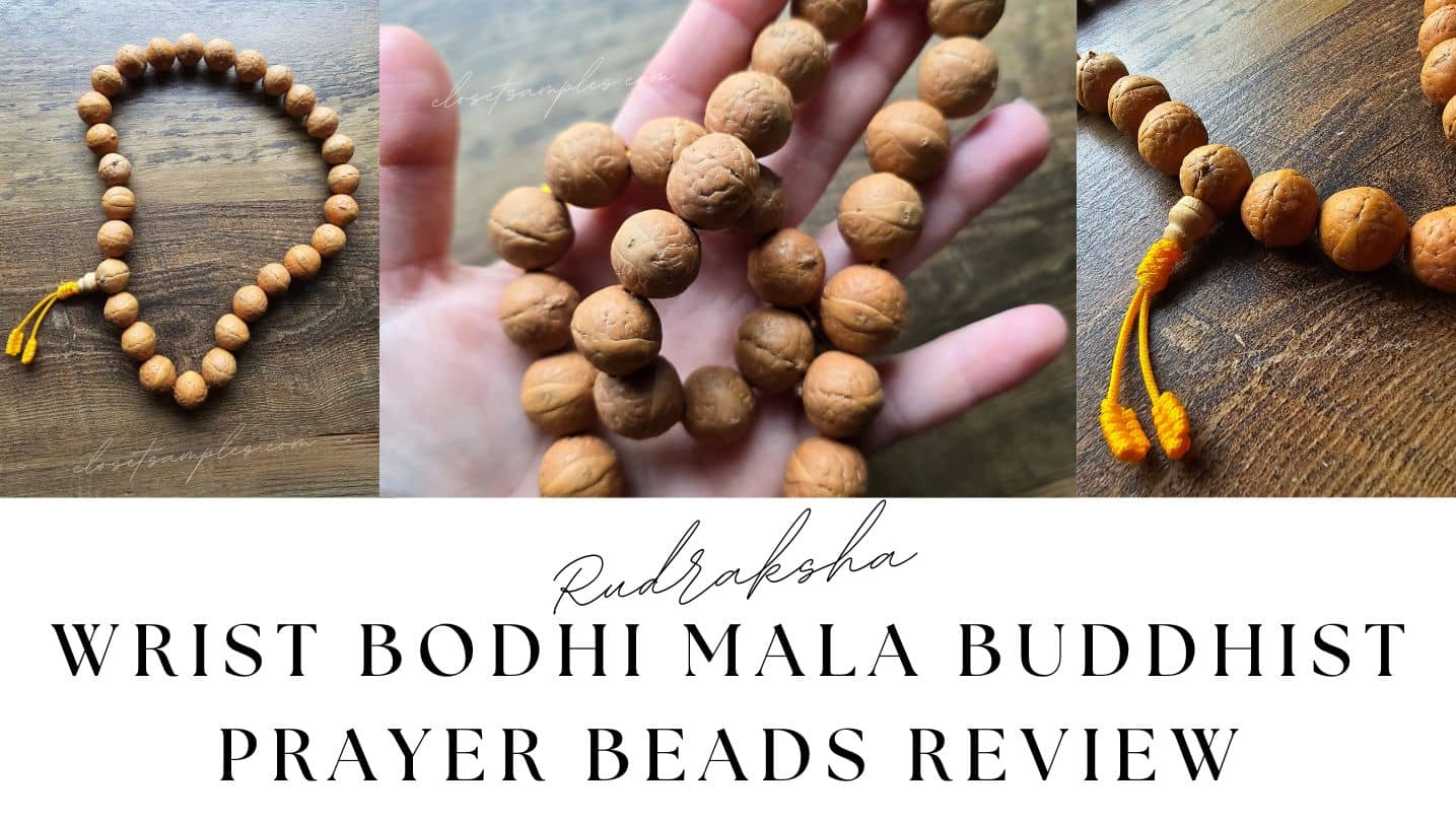 Rudraksha Wrist Bodhi Mala Buddhist Prayer Beads Review closetsamples