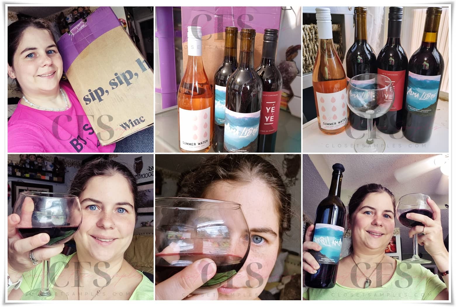 Surviving Post Hurricane Ida with Winc Wine Review closetsamples collage