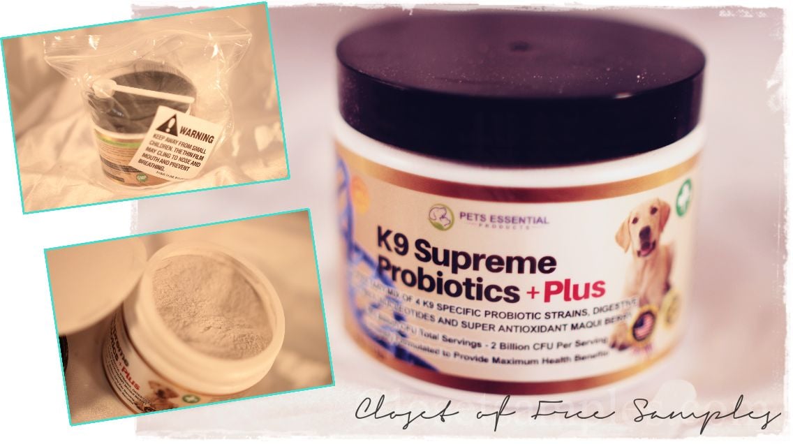 K9 Supreme Probiotics for Dogs $37 (Reg. $68) #Review