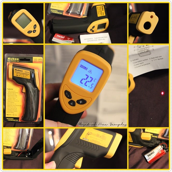 Nubee Temperature Gun Non-contact Digital Laser Infrared IR Thermometer #Review