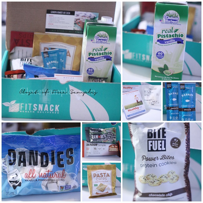 FitSnack August 2016 Subscription Box #Review
