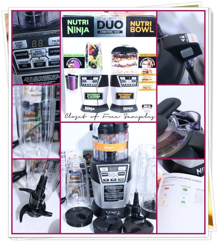 Nutri Ninja Nutri Bowl DUO with Auto-iQ Boost #Review