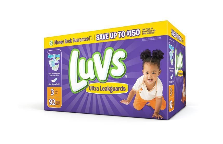 Luvs Ultra Leakguard Diapers with NightLock Plus™ #SharetheLuv Coupon 