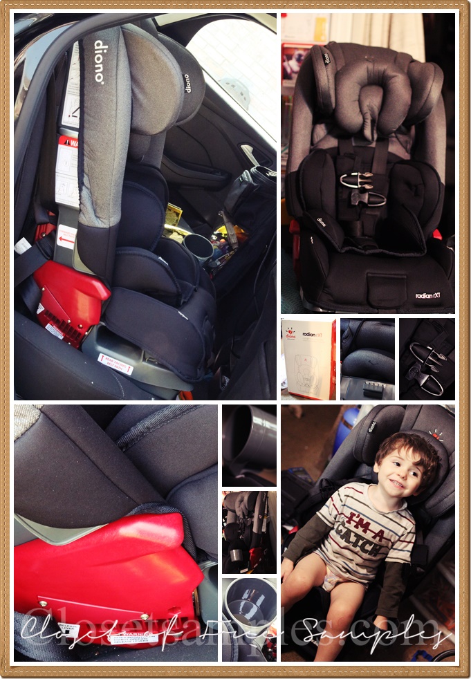 The Diono Rainier All-in-One is the Ultimate in Car Seat Safety! #Review