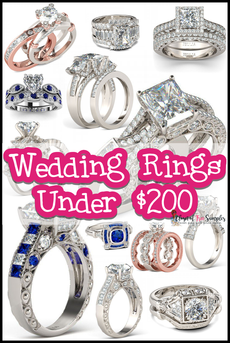 Beautiful Engagement/Wedding Ring Sets UNDER $200!! - You have to see these to believe it!